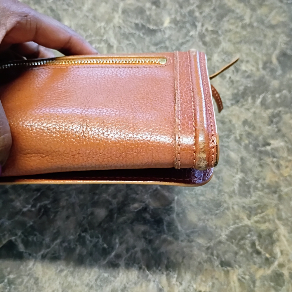 Chloé Brown Leather Zip Wallet - Picture 7 of 15